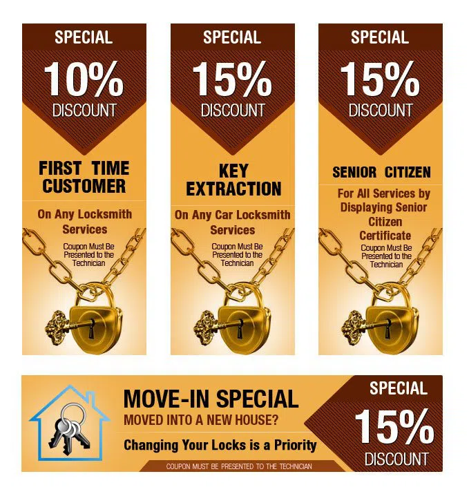 Super Locksmith Service San Antonio, TX 210-780-7332 - coupon1-set-four